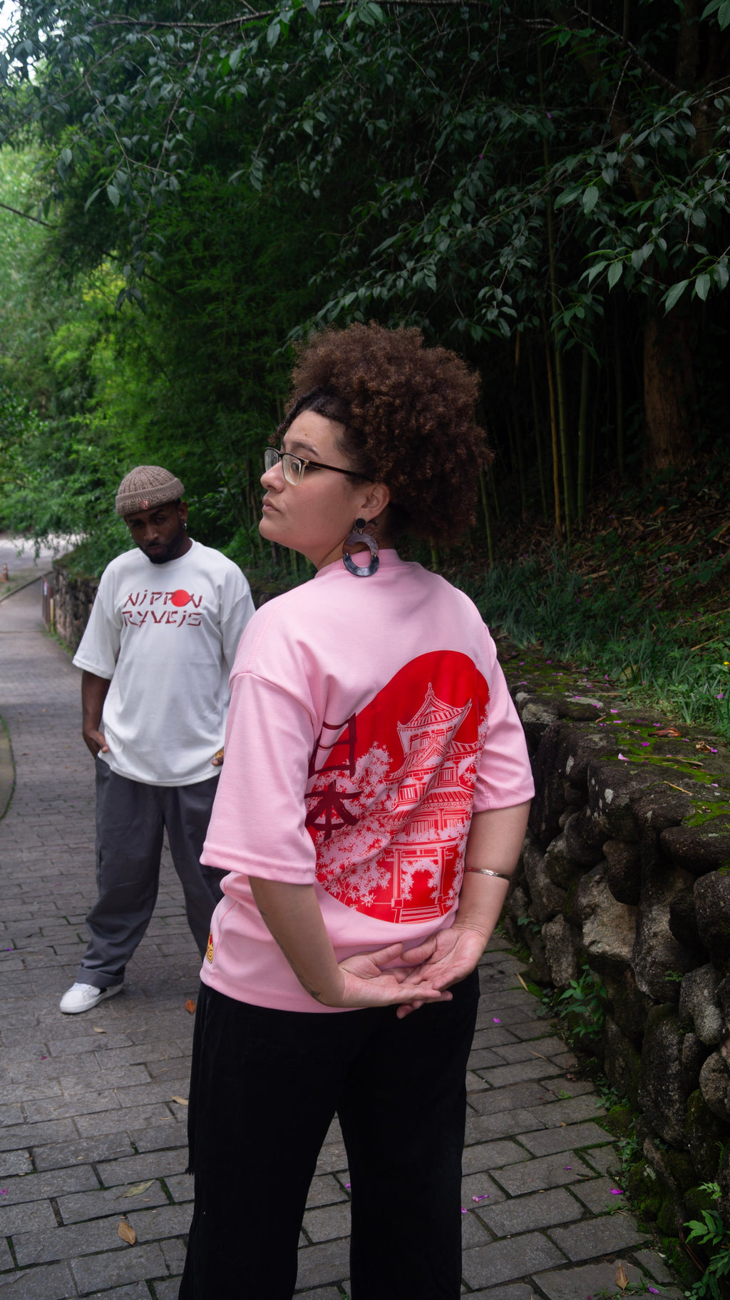 Nippon Templo Rosa - Unissex