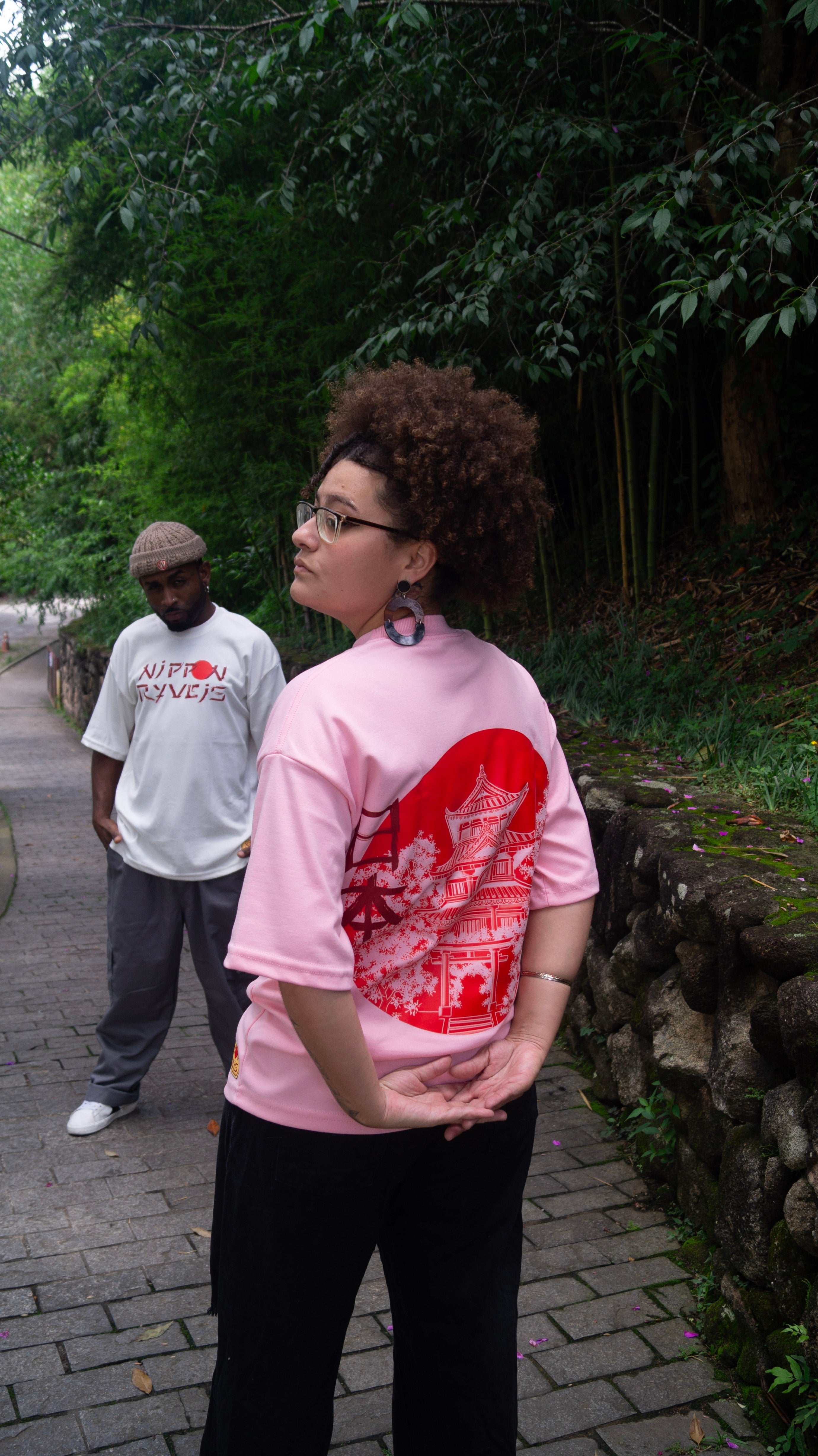 Nippon Templo Rosa - Unissex