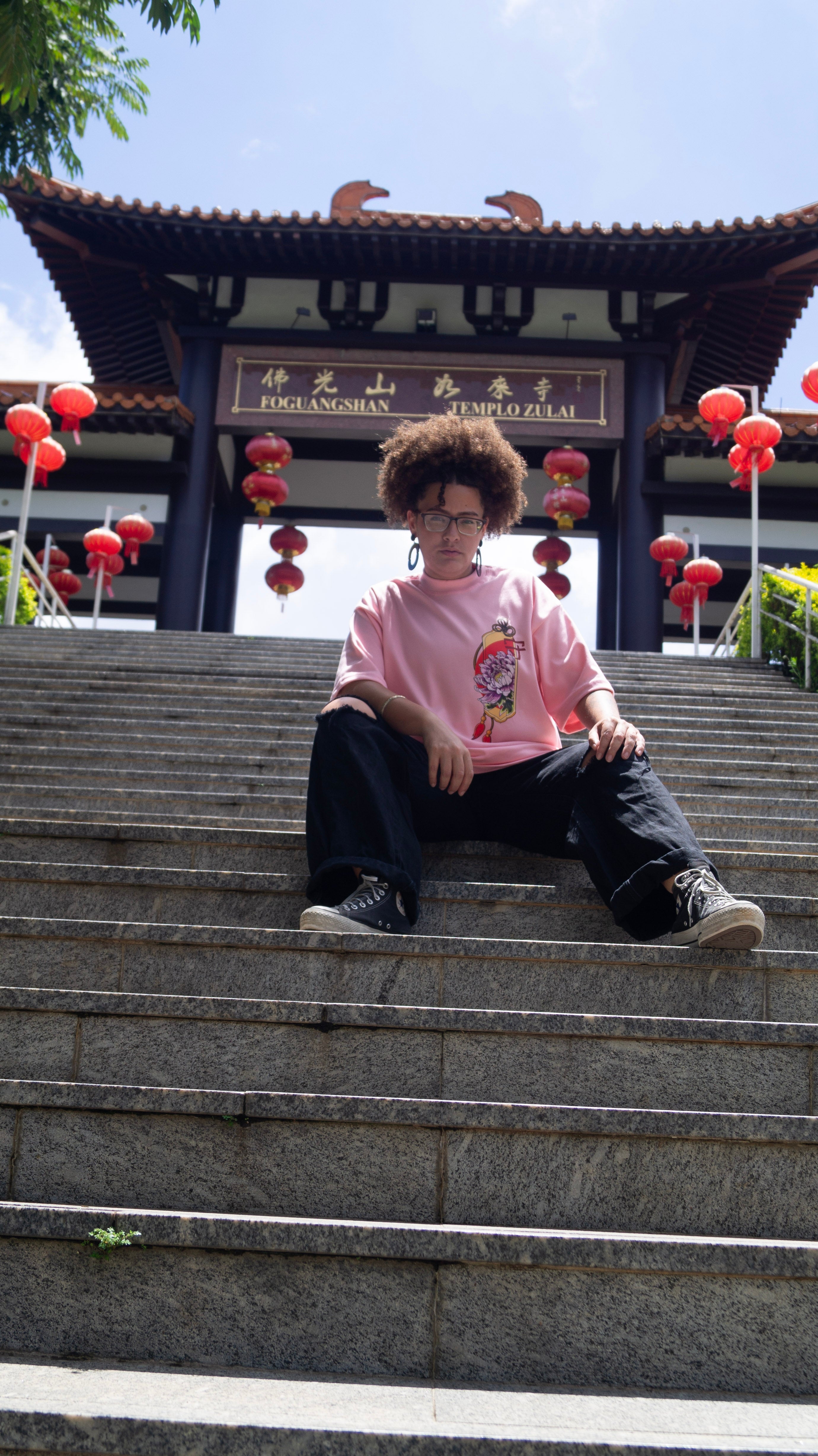 Nippon Templo Rosa - Unissex