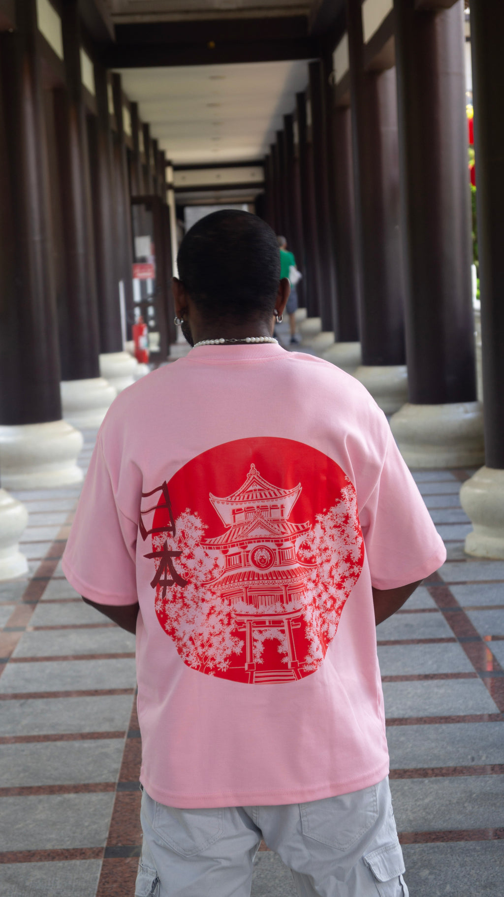 Nippon Templo Rosa - Unissex