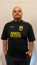 Brasil Ryveis Oversized Preta e Amerela