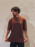 Camisa Overzised - Utopia Polvo - Marrom