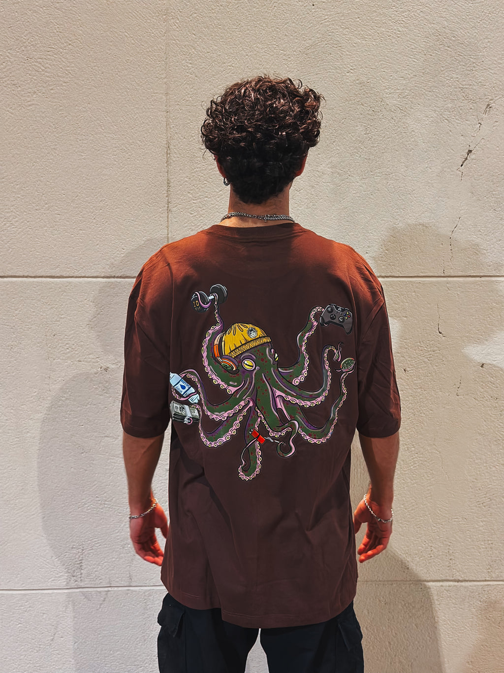 Camisa Overzised - Utopia Polvo - Marrom