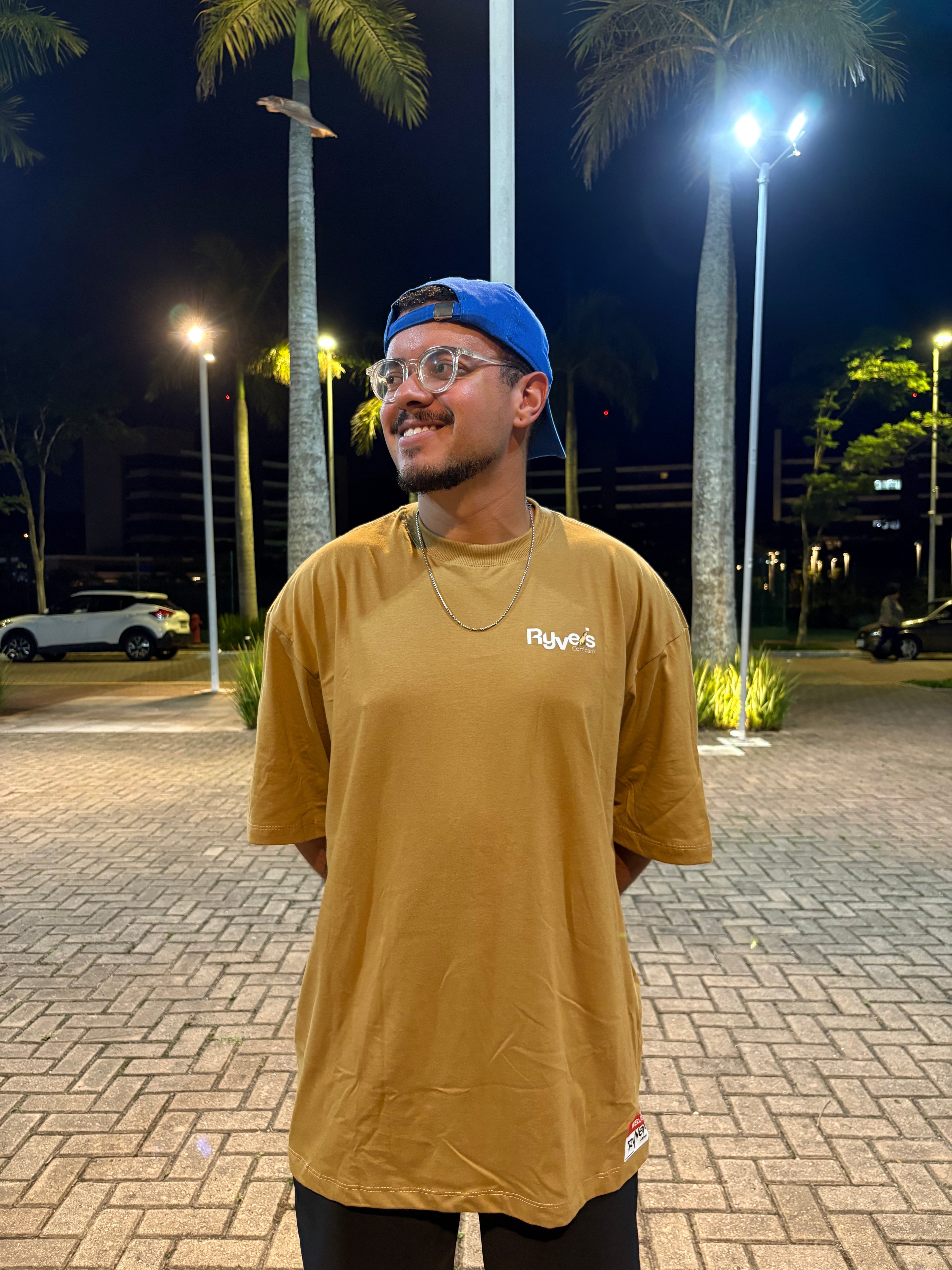 Camisa Overzised - Caramelo Mostarda