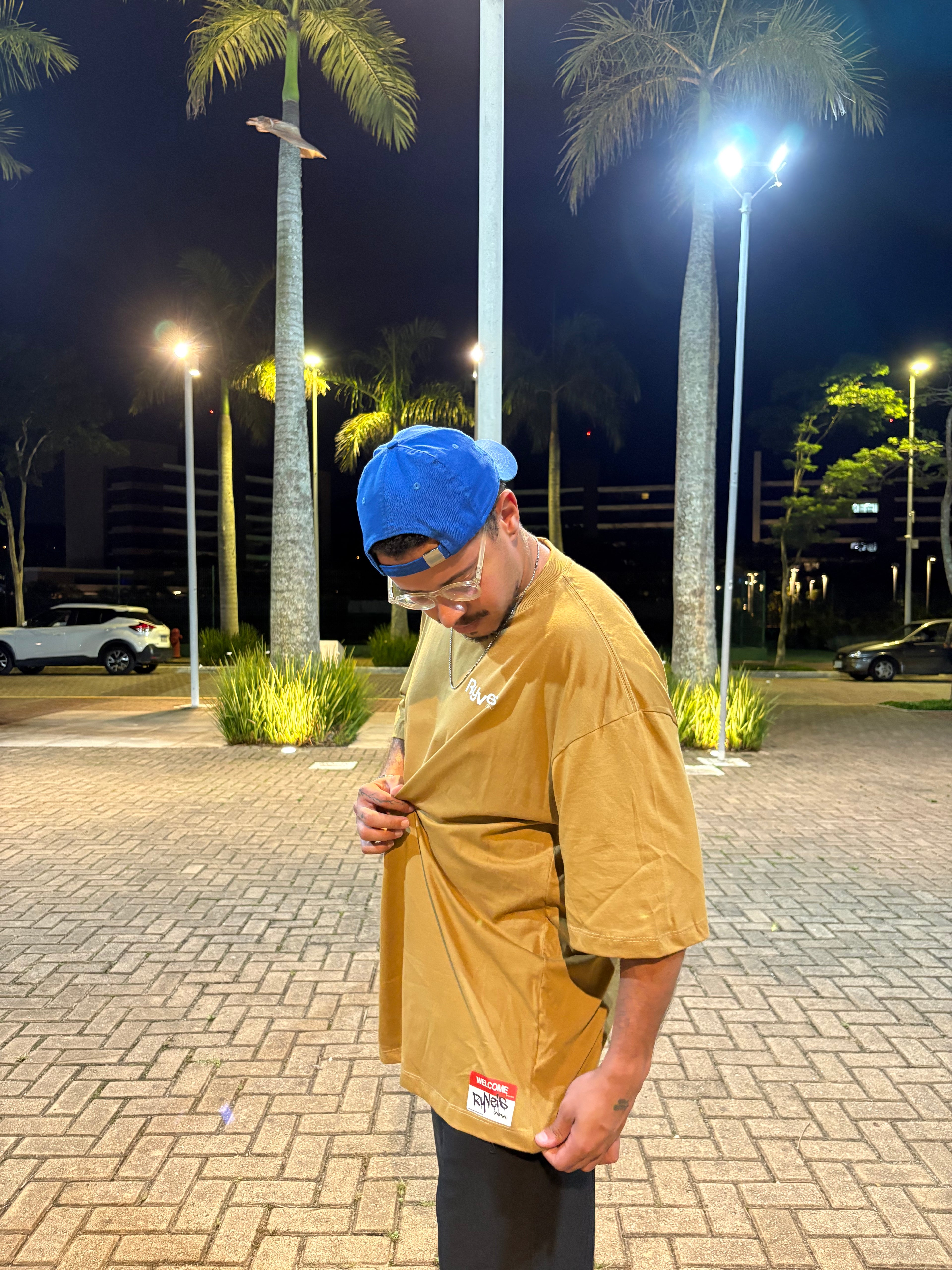 Camisa Overzised - Caramelo Mostarda