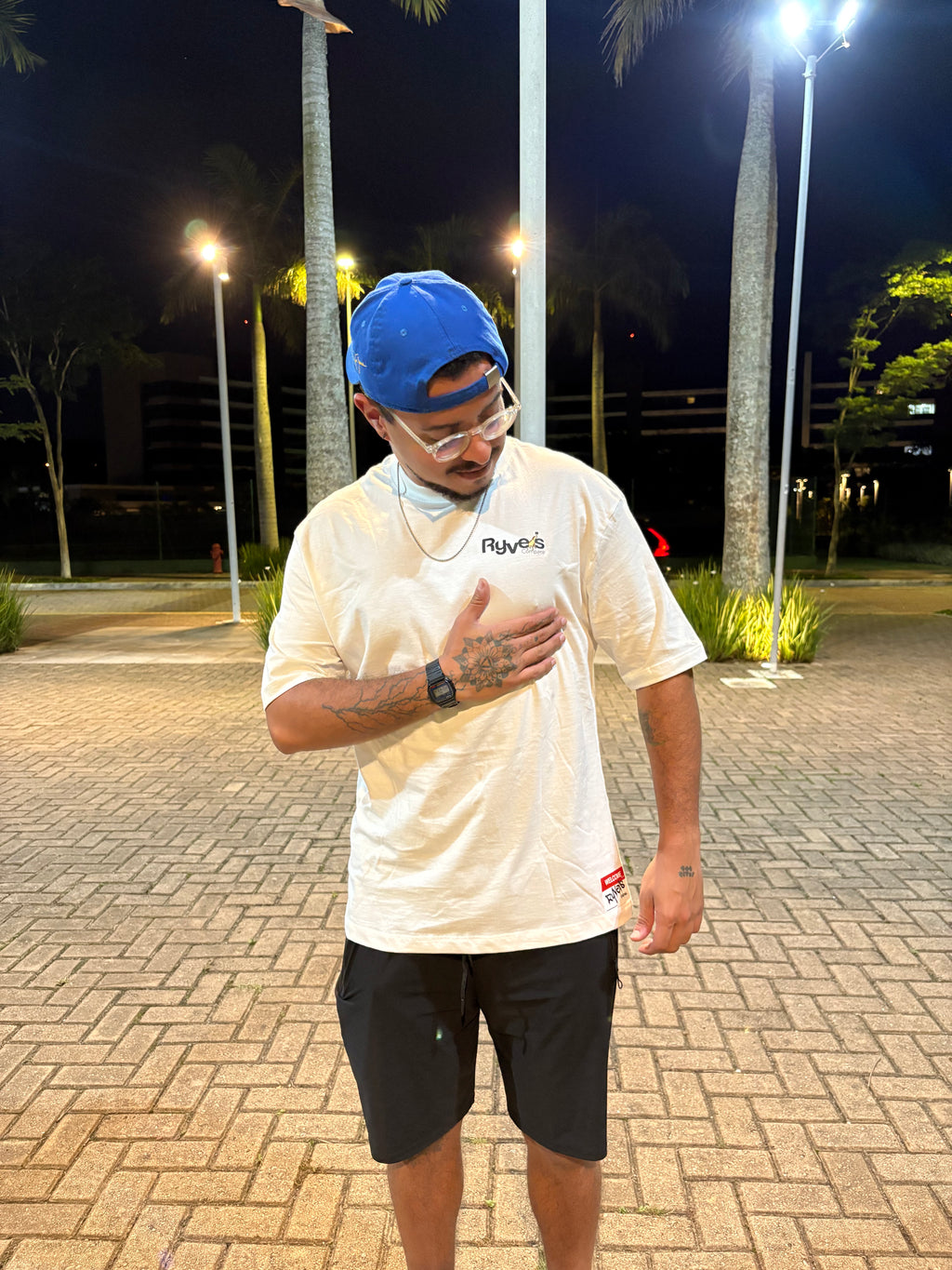 Camisa Overzised - Caramelo Off-White