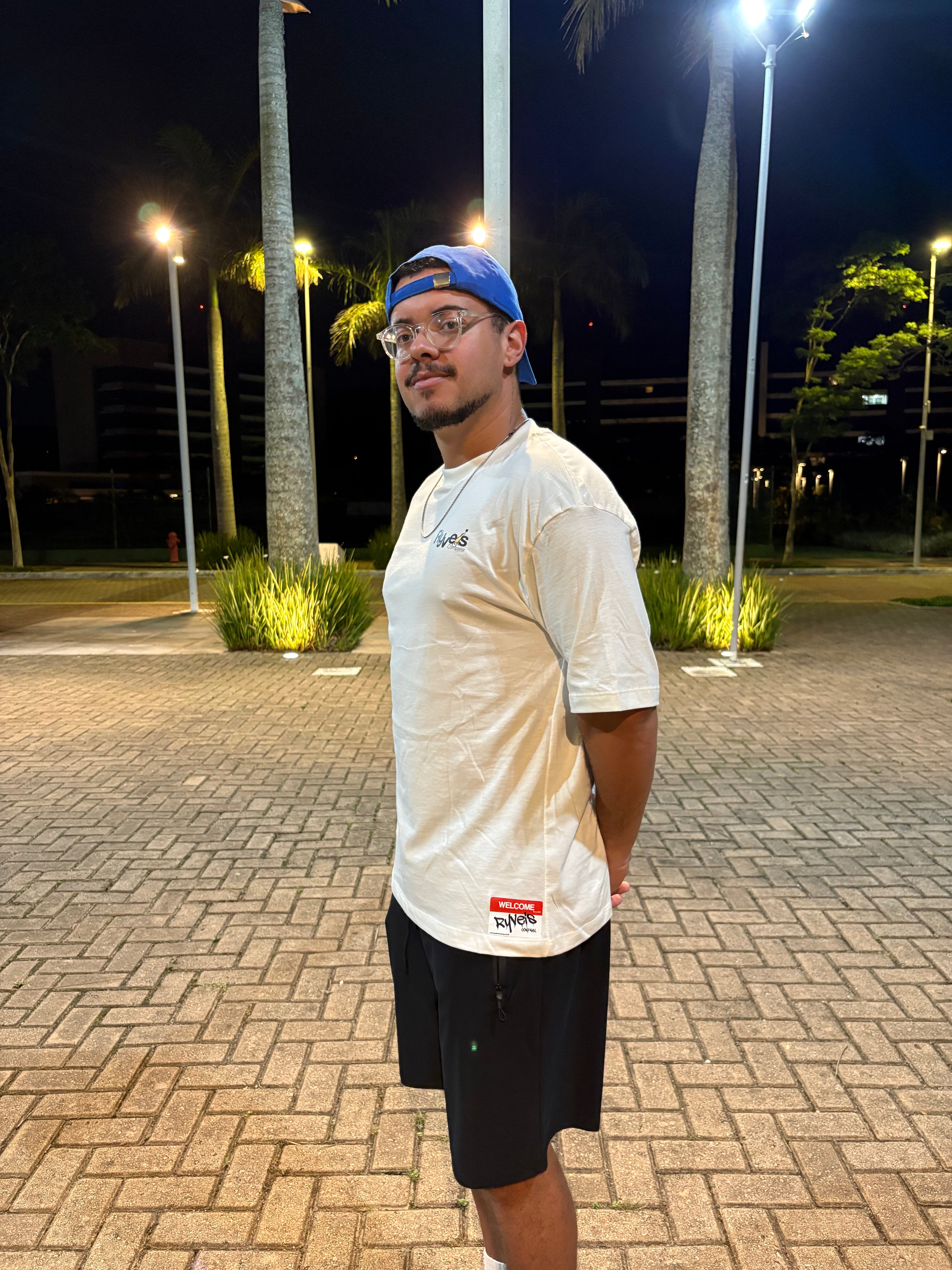 Camisa Overzised - Caramelo Off-White