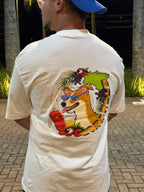 Camisa Overzised - Caramelo Off-White